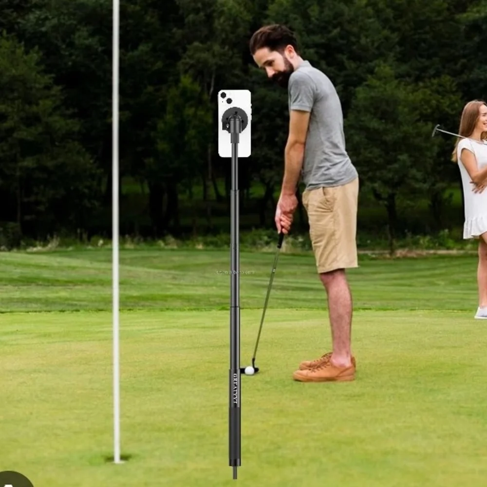 GREATYYT | Magnetic Phone Mount Tripod – Versatile Golf Swing Stand | NWT - Picture 2 of 15